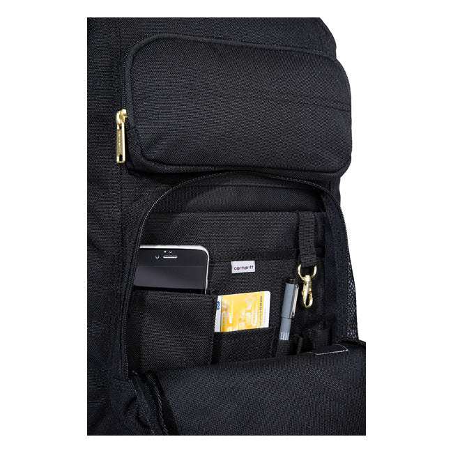 CARHARTT CLASSIC SINGLE BACKPACK BLACK – The Real Intellectuals
