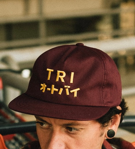 TRI - JAPANESE EMBROIDERED CAP