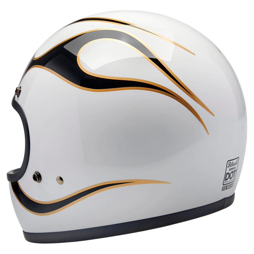 
                  
                    BILTWELL GRINGO ECE R22.06 HELMET - GLOSS WHITE / BLACK FLAMES
                  
                