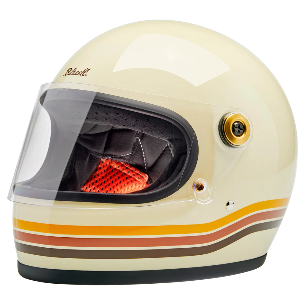 BILTWELL GRINGO S ECE R22.06 HELMET - VINTAGE DESERT SPECTRUM