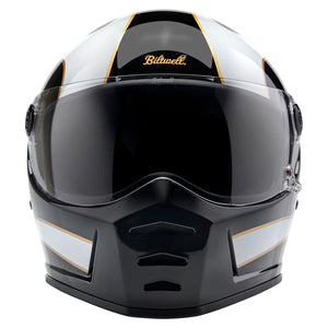 
                  
                    BILTWELL LANE SPLITTER ECE R22.06 HELMET - GLOSS BLACK / GLOSS WHITE FLAMES
                  
                