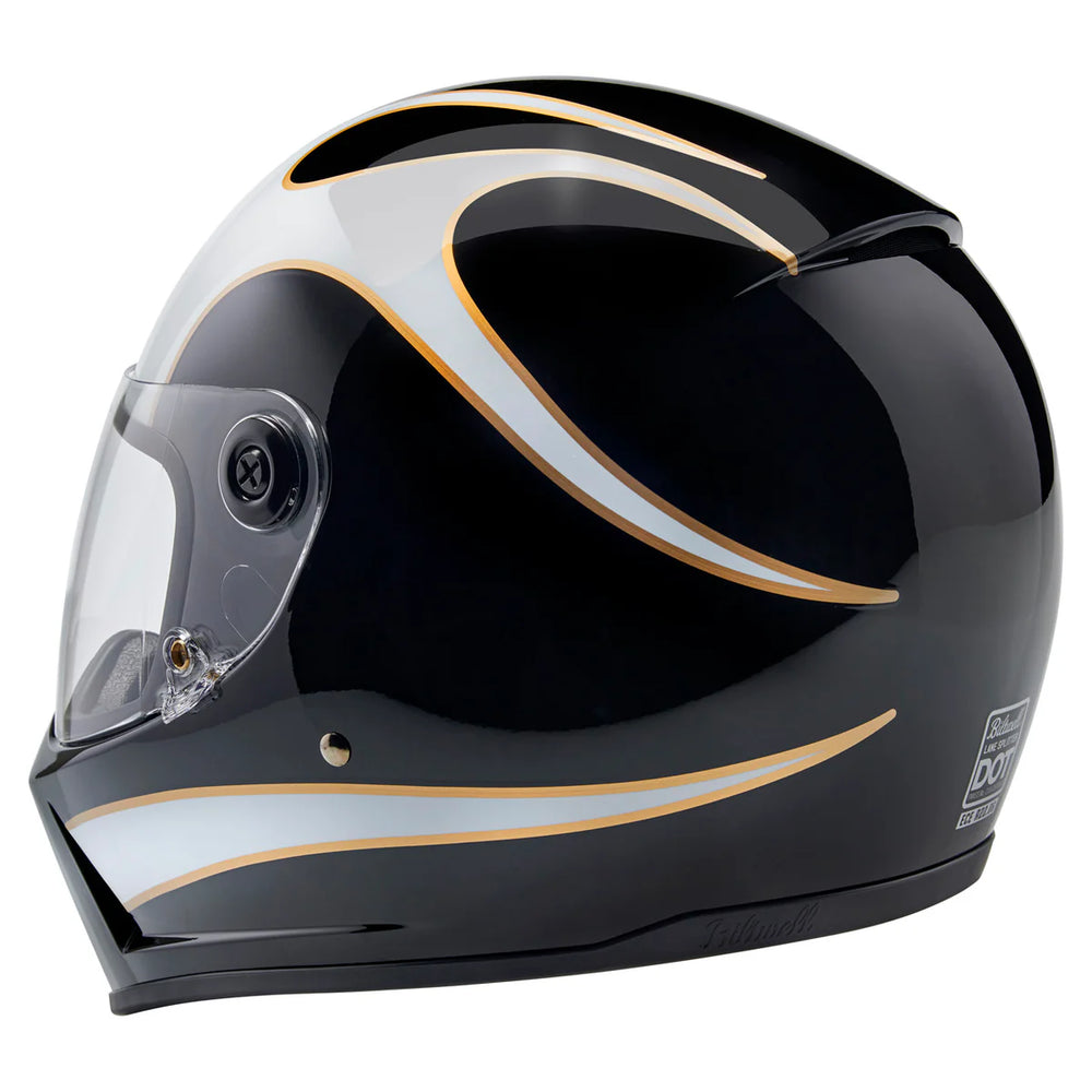 
                  
                    BILTWELL LANE SPLITTER ECE R22.06 HELMET - GLOSS BLACK / GLOSS WHITE FLAMES
                  
                