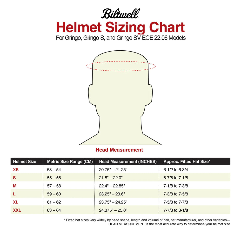 
                  
                    BILTWELL GRINGO ECE R22.06 HELMET - METALLIC GRAPE
                  
                