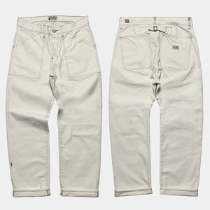 
                  
                    BZEN M.1077 QUENTIN L32 RELAX STRAIGHT 4 POCKET CANVAS BUCKLE BACK WORK PANT -11OZ-E0 WHITE
                  
                