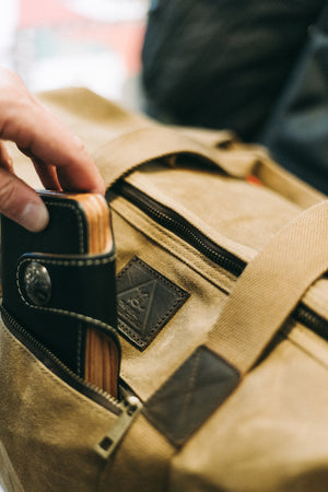 
                  
                    TRI -  Heritage Waxed Canvas Duffle Bag
                  
                