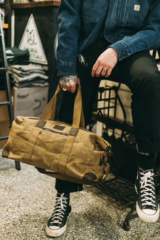 
                  
                    TRI -  Heritage Waxed Canvas Duffle Bag
                  
                