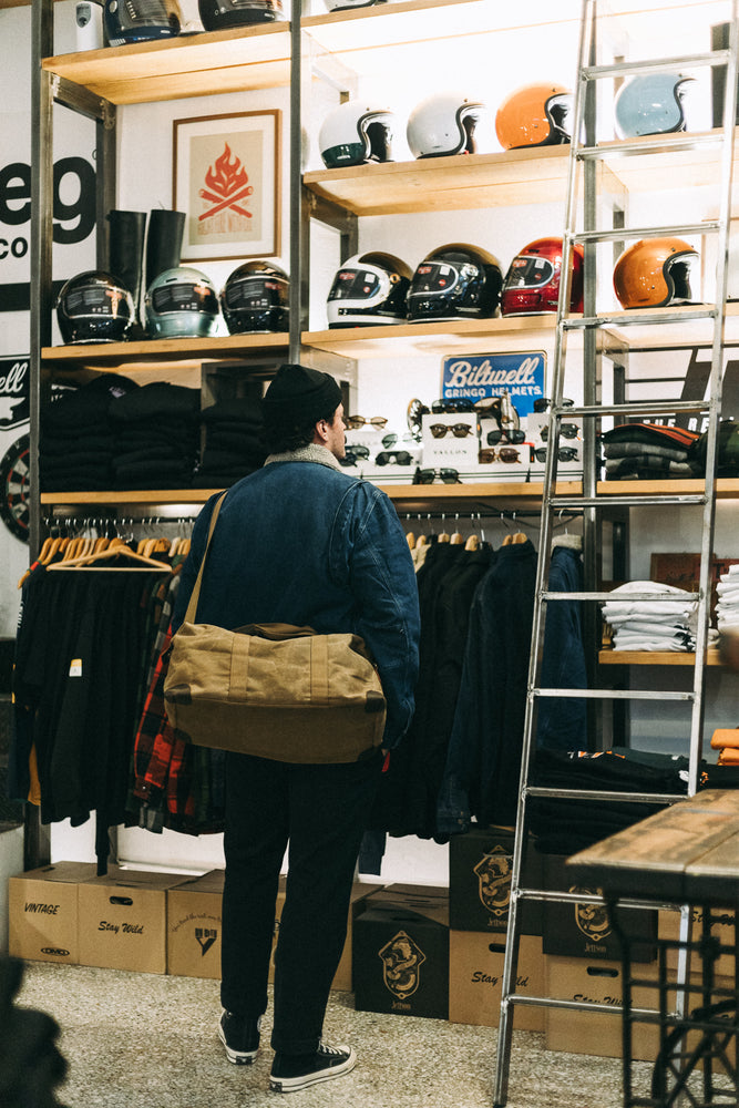 
                  
                    TRI -  Heritage Waxed Canvas Duffle Bag
                  
                