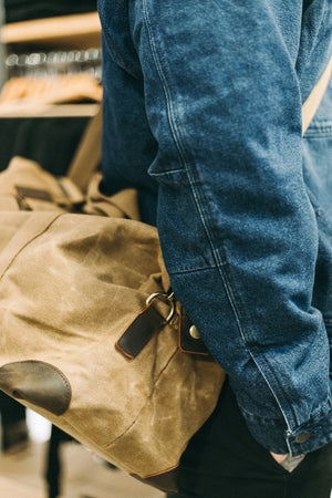
                  
                    TRI -  Heritage Waxed Canvas Duffle Bag
                  
                