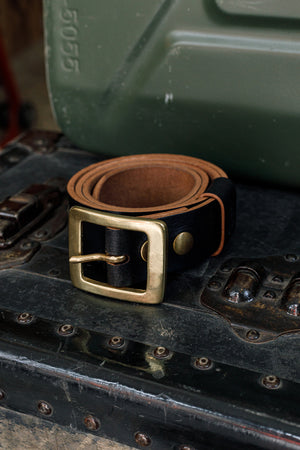 
                  
                    TRI Handcrafted Heavy Leather Belt - Black
                  
                