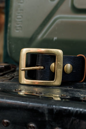
                  
                    TRI Handcrafted Heavy Leather Belt - Black
                  
                