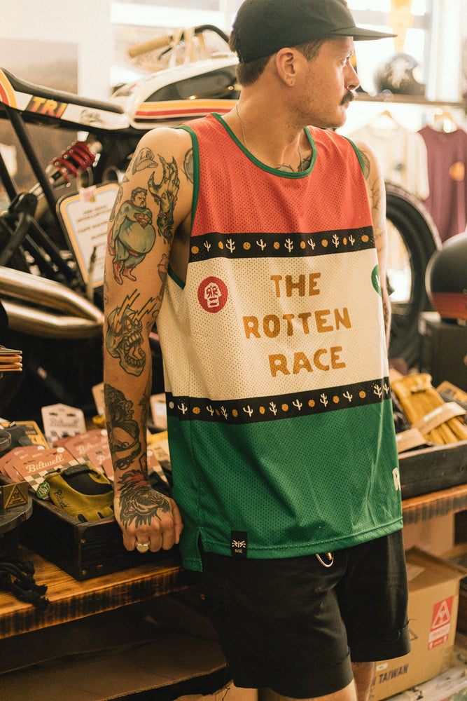 THE ROTTEN RACE VI - TANK TOP - 6 YEARS OF PURE FUN