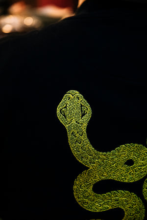 
                  
                    TRI GO NO SEN - EMBROIDERED HEAVY COLLEGE JACKET
                  
                