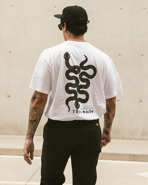 
                  
                    TRI - GO NO SEN - Heavy Oversized Tee - White
                  
                