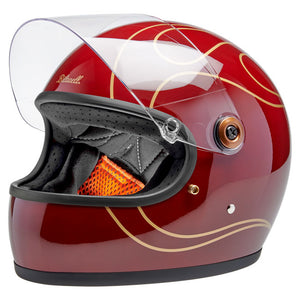 
                  
                    BILTWELL GRINGO S ECE R22.06 HELMET - GARNET RED FLAMES
                  
                