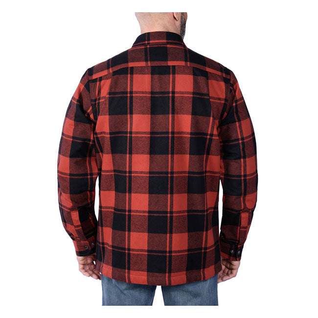 
                  
                    CARHARTT - FLANNEL SHERPA-LINED SHIRT RED OCHRE
                  
                