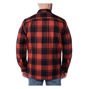 
                  
                    CARHARTT - FLANNEL SHERPA-LINED SHIRT RED OCHRE
                  
                