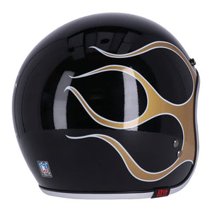 
                  
                    ROEG X 13 1/2 SKULL BUCKET HELMET FLAMES GOLD
                  
                