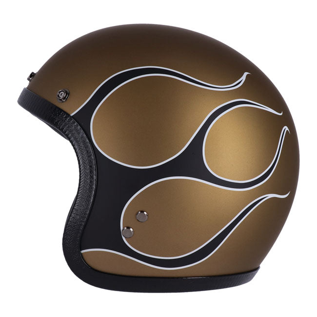 
                  
                    ROEG X 13 1/2 SKULL BUCKET HELMET FLAMES MATT GOLD
                  
                