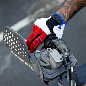 
                  
                    BILTWELL MOTO GLOVES - RED/WHITE/BLUE
                  
                