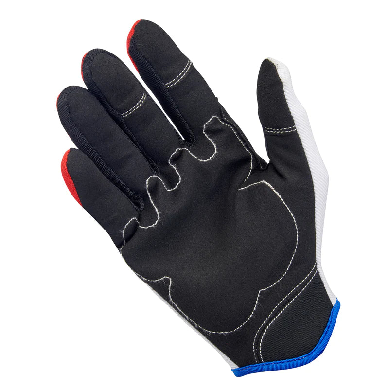 
                  
                    BILTWELL MOTO GLOVES - RED/WHITE/BLUE
                  
                