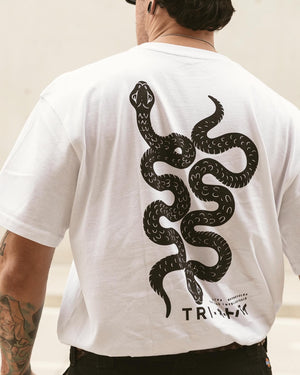 
                  
                    TRI - GO NO SEN - Heavy Oversized Tee - White
                  
                