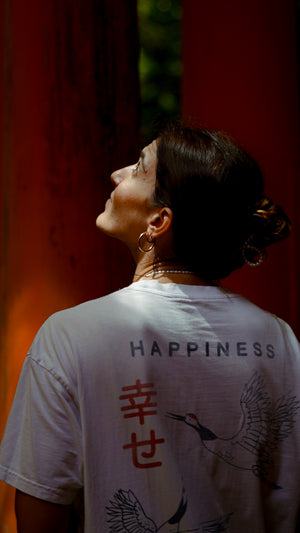 
                  
                    TRI HAPPINESS - Heavy Oversized - White
                  
                