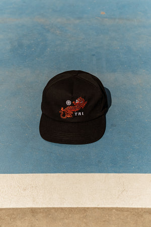 
                  
                    TRI - “TORA” EMBROIDERED CAP - BLACK
                  
                