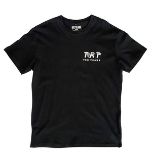 
                  
                    TRI "10TH ANNIVERSARY" Oversized Tee - Black
                  
                