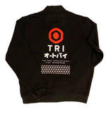 TRI JAPANESE KAME - EMBROIDERED HEAVY COLLEGE  JACKET