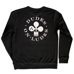 
                  
                    TRI - DUDES ON 'LUDES - Sweatshirt Black
                  
                