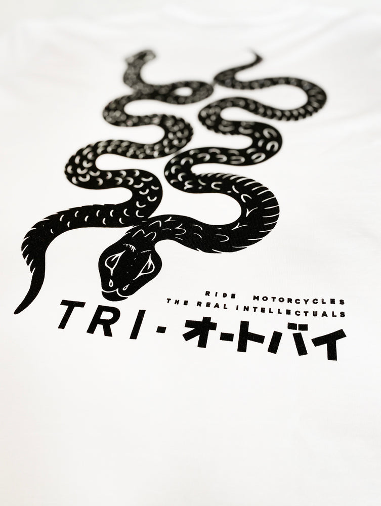 
                  
                    TRI - GO NO SEN - Heavy Oversized Tee - White
                  
                