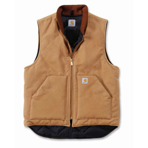 
                  
                    Carhartt Duck Vest Arctic Quilt Lined - Brown
                  
                