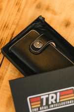 TRI of Life- Leather Wallet - Black