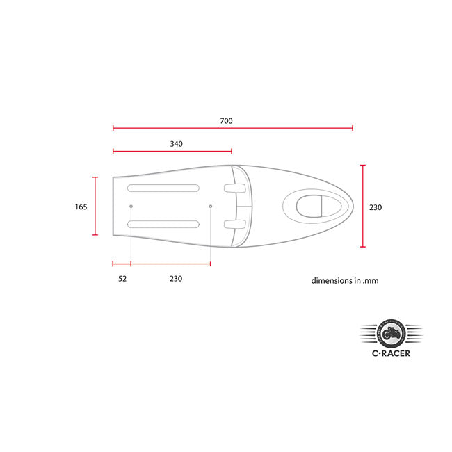 
                  
                    C-RACER - UNIVERSAL LONG CLASSIC A SEAT BLACK - PART No 578570
                  
                