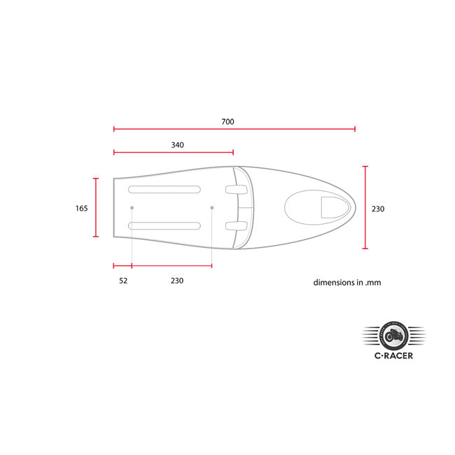 
                  
                    C-RACER - UNIVERSAL LONG CLASSIC B SEAT BLACK - PART No 578572
                  
                