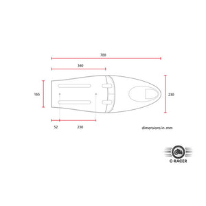 
                  
                    C-RACER - UNIVERSAL LONG CLASSIC B SEAT BLACK - PART No 578572
                  
                