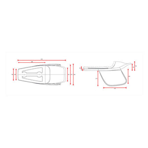 
                  
                    C-RACER - BOLNTOR SCR5.1 FLAT TRACK SEAT. BLACK - PART No 578590
                  
                