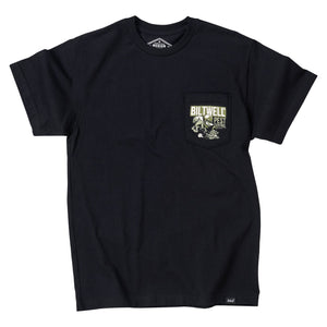 
                  
                    BILTWELL Rats Bats Pocket T-Shirt - Black
                  
                