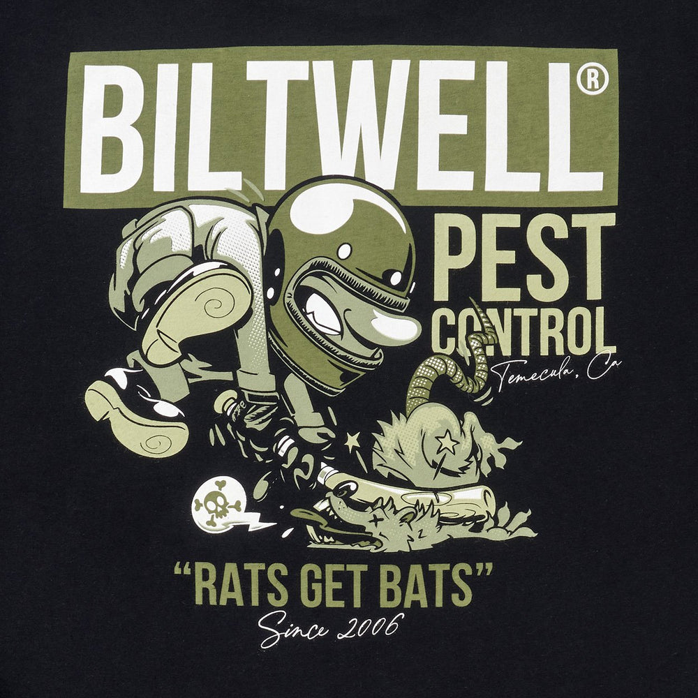 
                  
                    BILTWELL Rats Bats Pocket T-Shirt - Black
                  
                