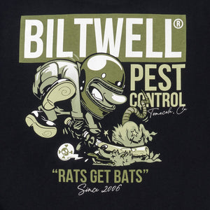 
                  
                    BILTWELL Rats Bats Pocket T-Shirt - Black
                  
                