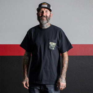 
                  
                    BILTWELL Rats Bats Pocket T-Shirt - Black
                  
                