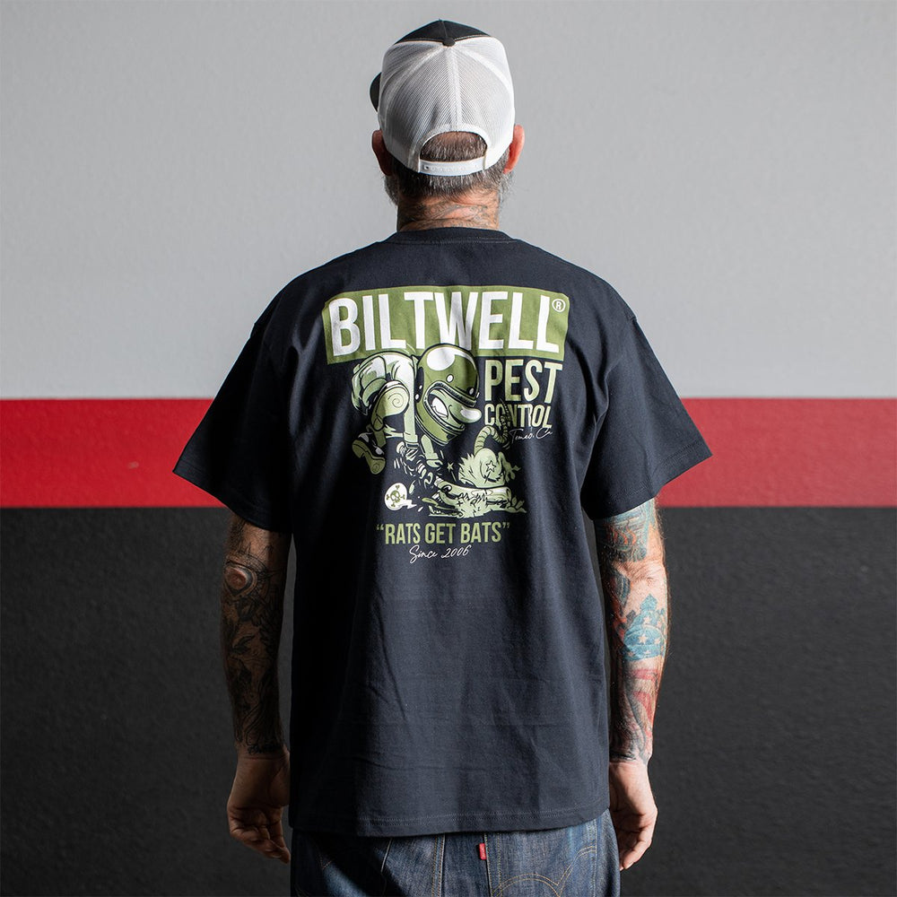 
                  
                    BILTWELL Rats Bats Pocket T-Shirt - Black
                  
                