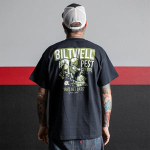 
                  
                    BILTWELL Rats Bats Pocket T-Shirt - Black
                  
                