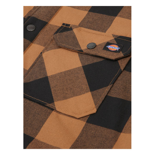 
                  
                    DICKIES - SHERPA LINED SACRAMENTO SHIRT - BROWN DUCK
                  
                