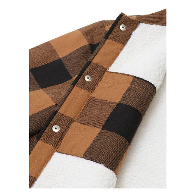 
                  
                    DICKIES - SHERPA LINED SACRAMENTO SHIRT - BROWN DUCK
                  
                