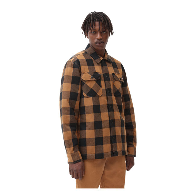 
                  
                    DICKIES - SHERPA LINED SACRAMENTO SHIRT - BROWN DUCK
                  
                