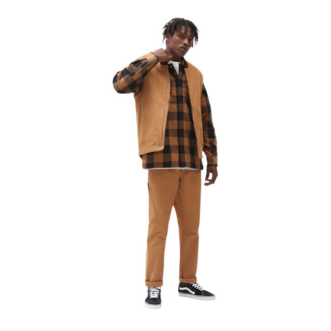 
                  
                    DICKIES - SHERPA LINED SACRAMENTO SHIRT - BROWN DUCK
                  
                