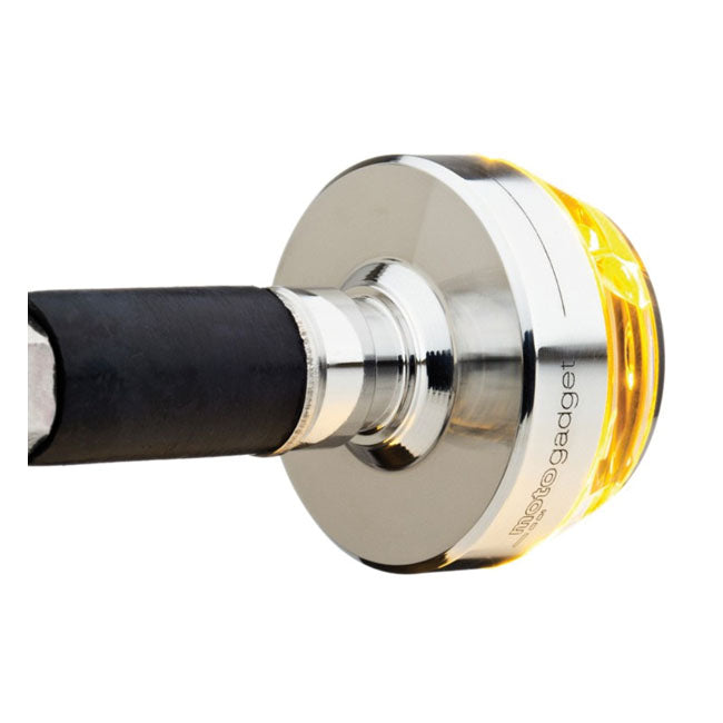 
                  
                    Motogadget m-Blaze Disc Bar End LED Turn Signal - POLISHED
                  
                