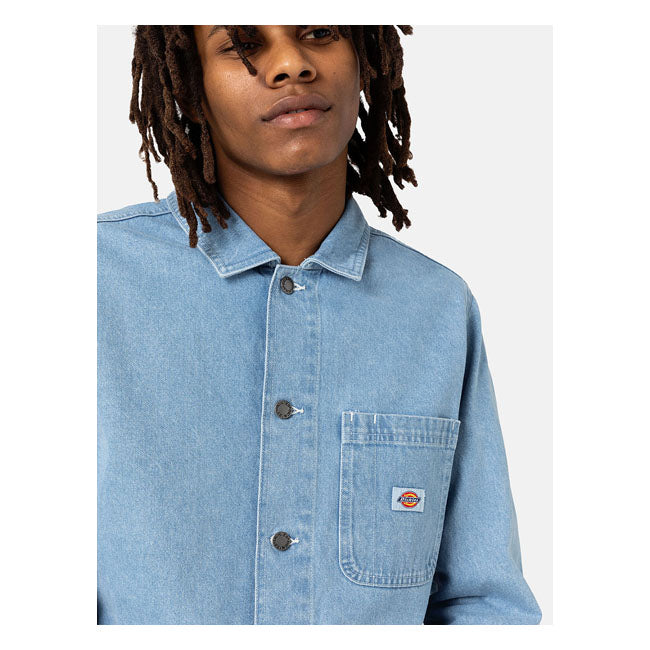 
                  
                    DICKIES - DC CHORE JACKET - LIGHT WASH DENIM
                  
                