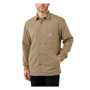 
                  
                    CARHARTT - FLEECE LINED DENIM SHIRT - JAC DARK KHAKI
                  
                